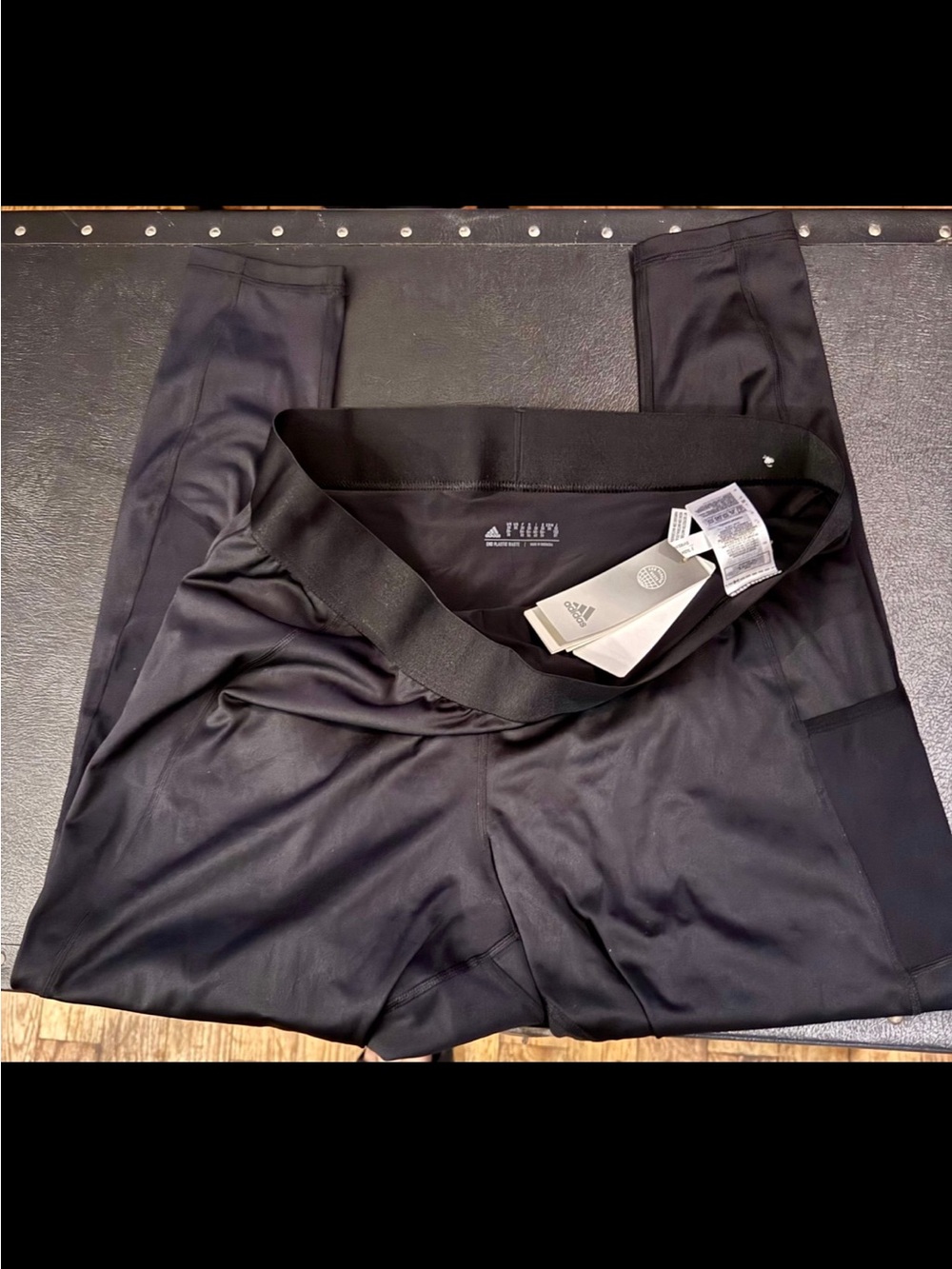 Black Adidas Athletic trainer-yoga Pants for Women